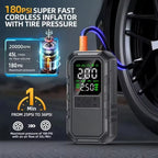 Portable 4 in 1 Car Jump Starter, Tire Inflator & Power Bank【New Release】