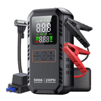 Portable 4 in 1 Car Jump Starter, Tire Inflator & Power Bank【New Release】